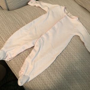 Kissy kissy newborn footed onesie